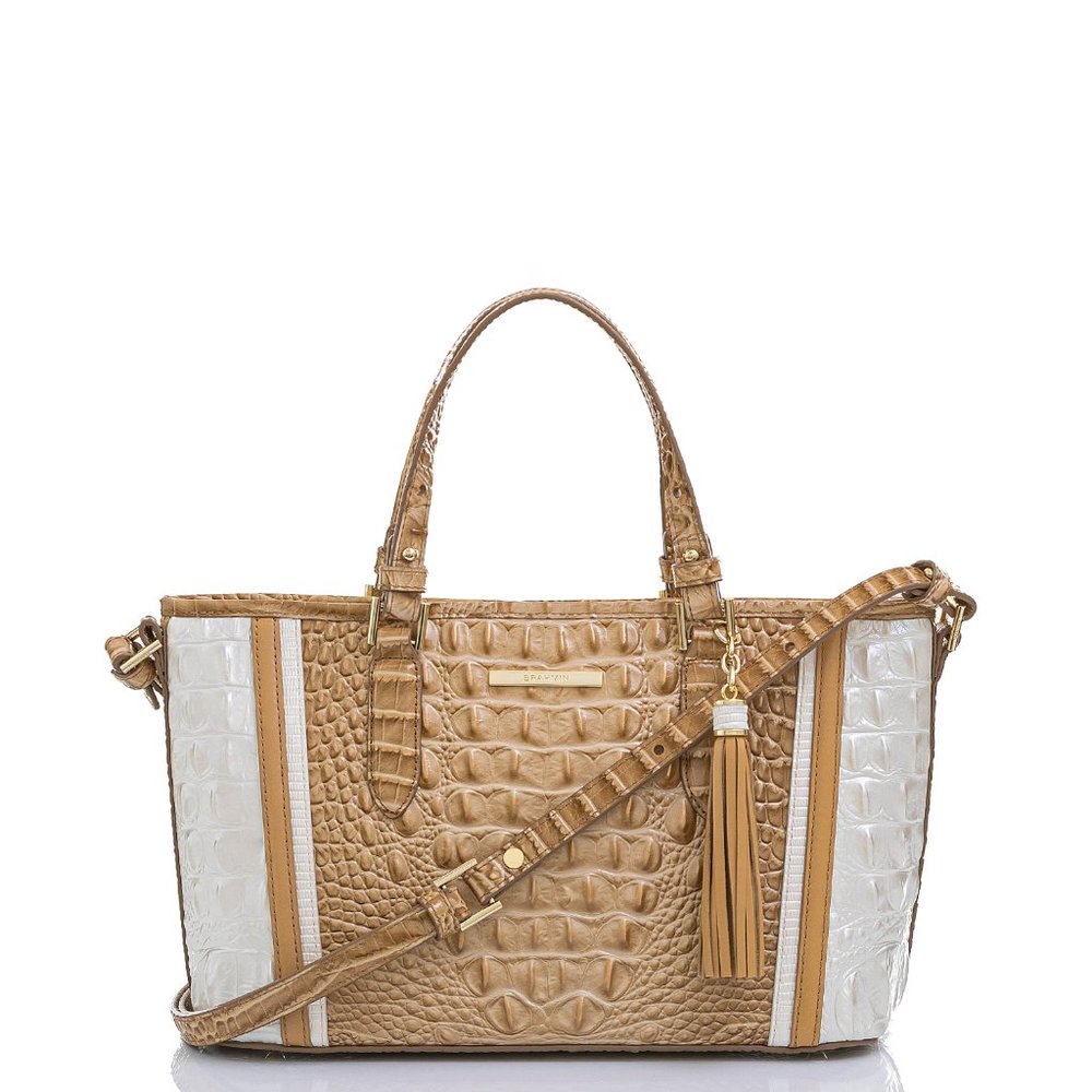 BRAHMIN MINI ASHER - Shortbread Enchant - NWT